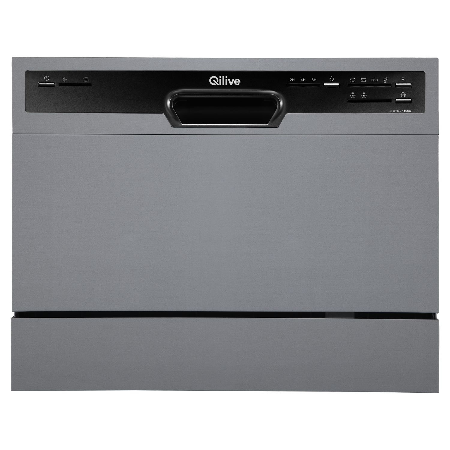 Voir la diapositive 3 : QILIVE Lave vaisselle pose libre 145107, 6 couverts, 55 cm, 49 d, 6 programmes