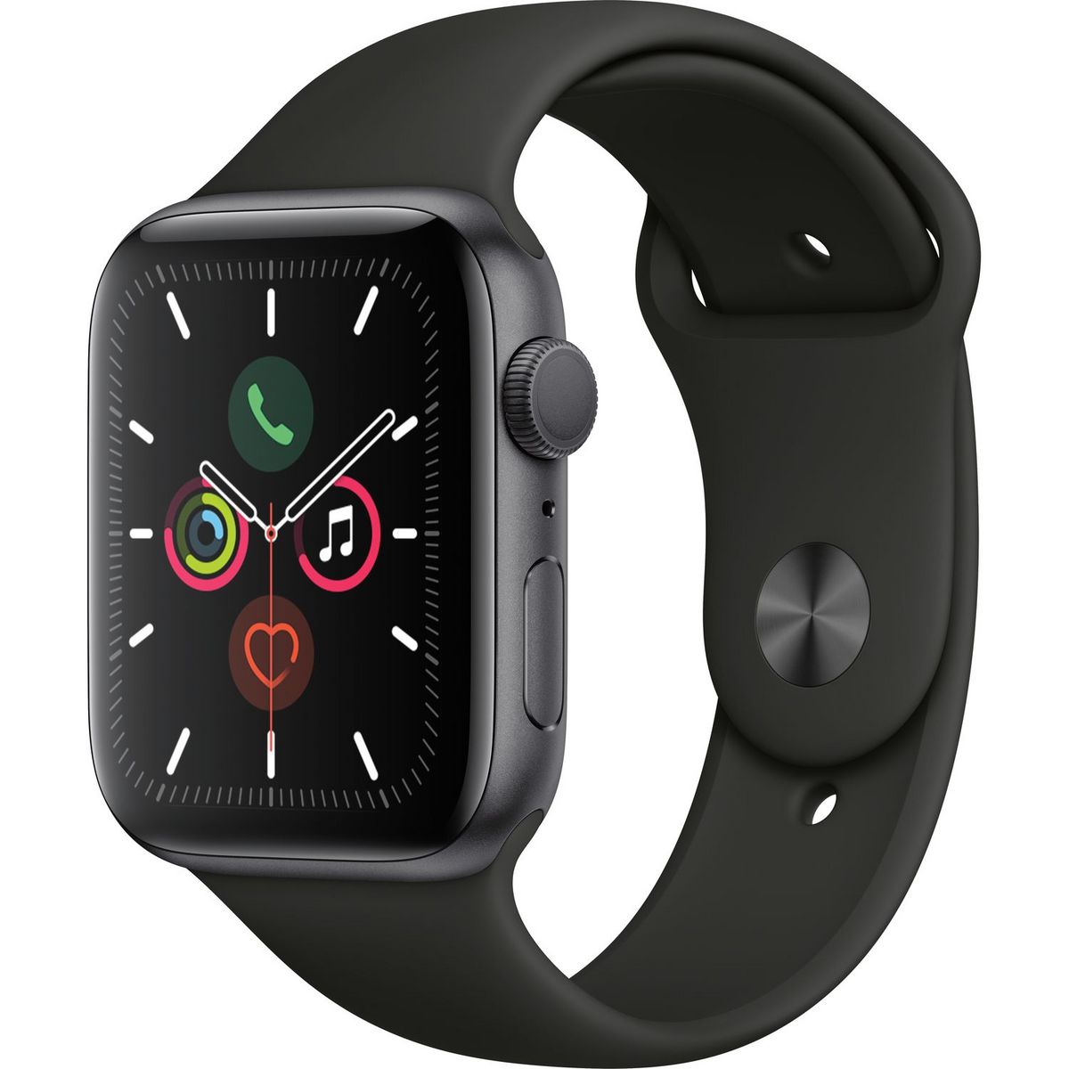 APPLE Montre connectée Apple Watch 44 mm Noir Séries 5
