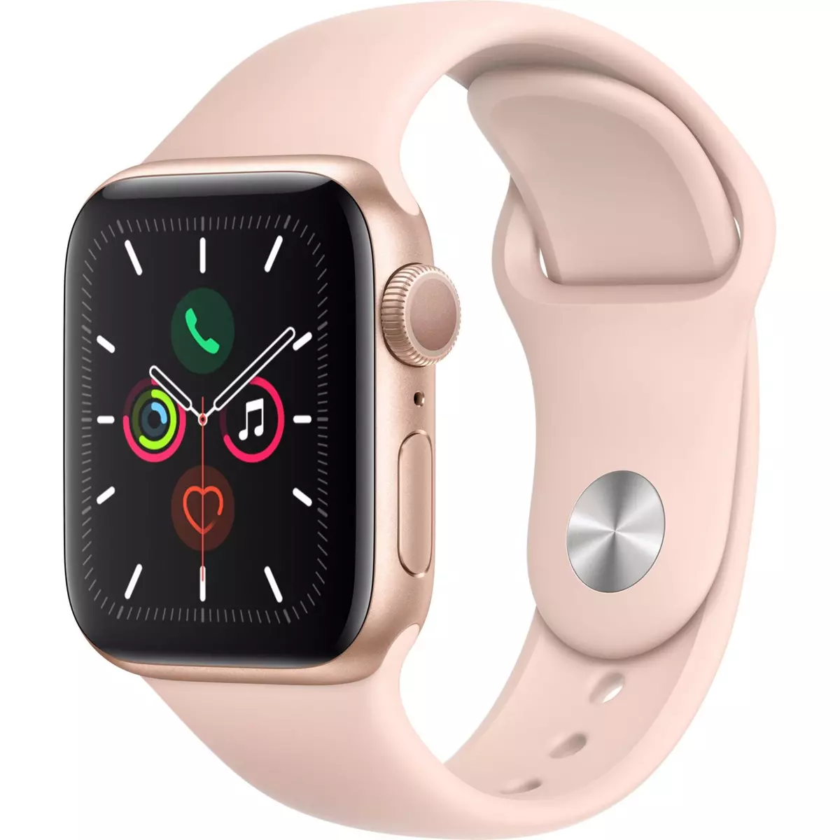 APPLE Montre connectée Apple Watch 40 mm Or Rose Séries 5