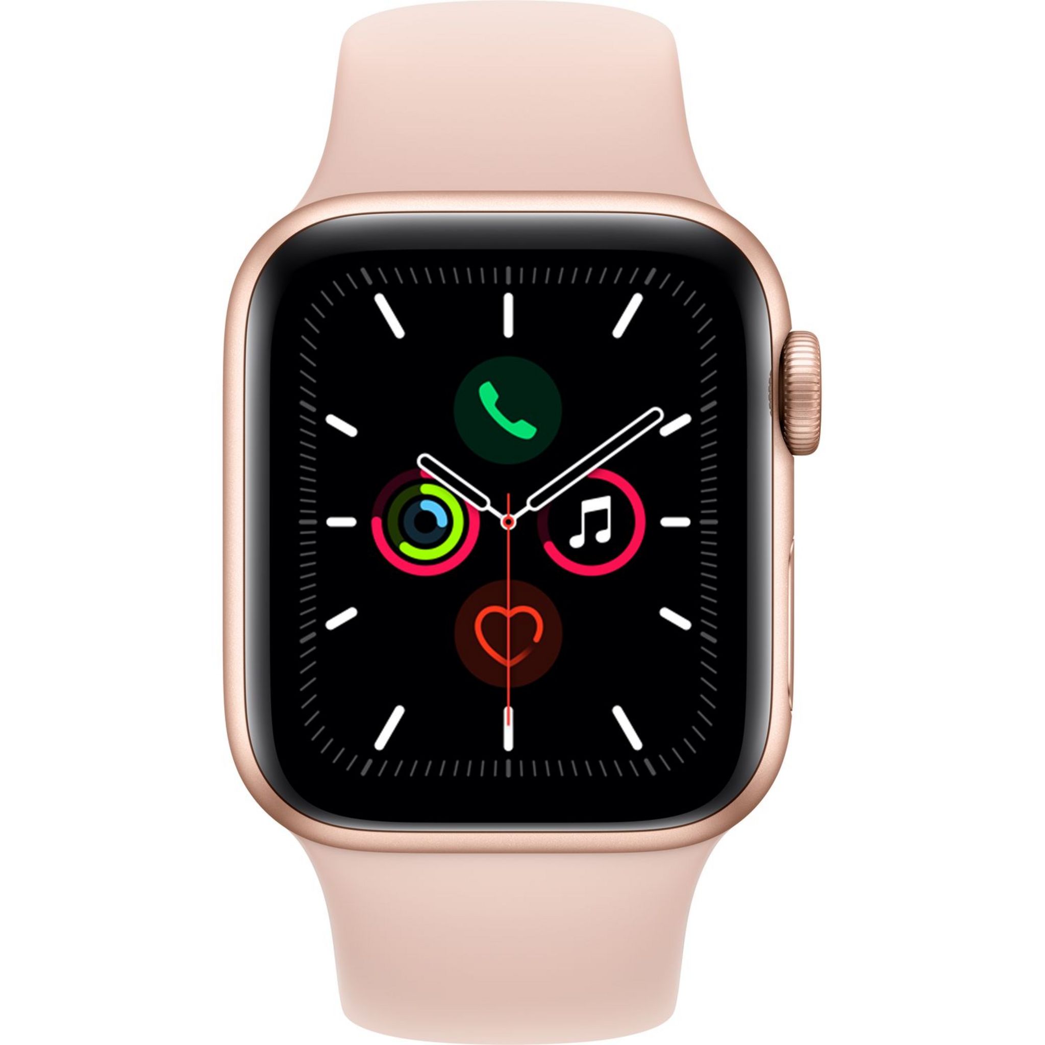 Voir la diapositive 2 : APPLE Montre connectée Apple Watch 40 mm Or Rose Séries 5