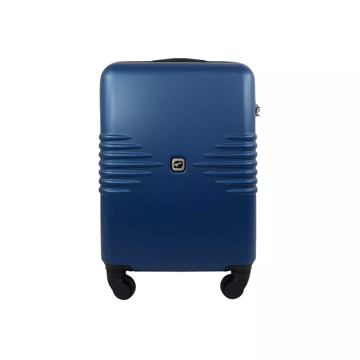 AIRPORT Valise cabine rigide bleue Sismik 50x34x20cm