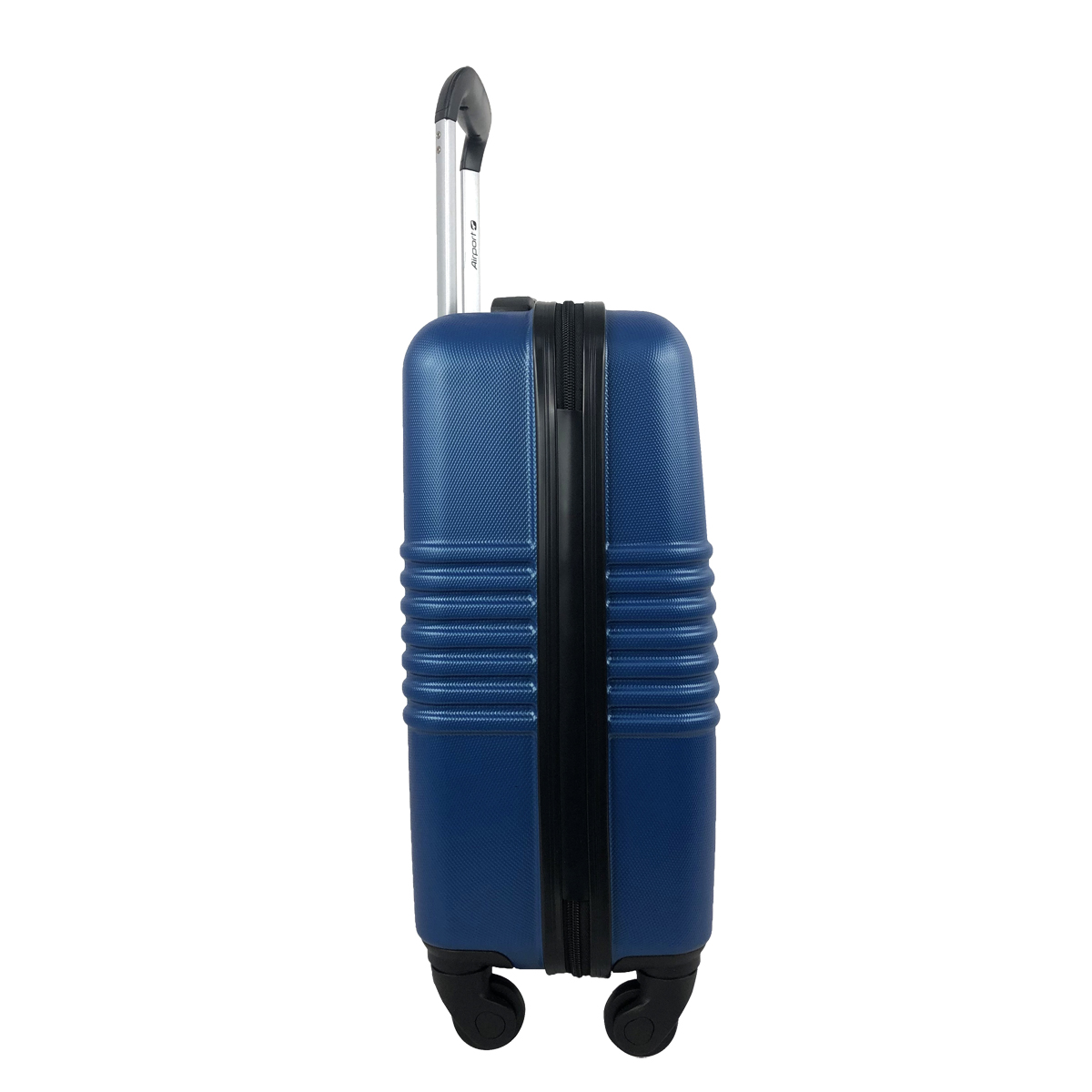Voir la diapositive 3 : AIRPORT Valise cabine rigide bleue Sismik 50x34x20cm