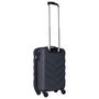 Voir la diapositive 4 : AIRPORT Valise cabine rigide noire Originair 55x34x21cm