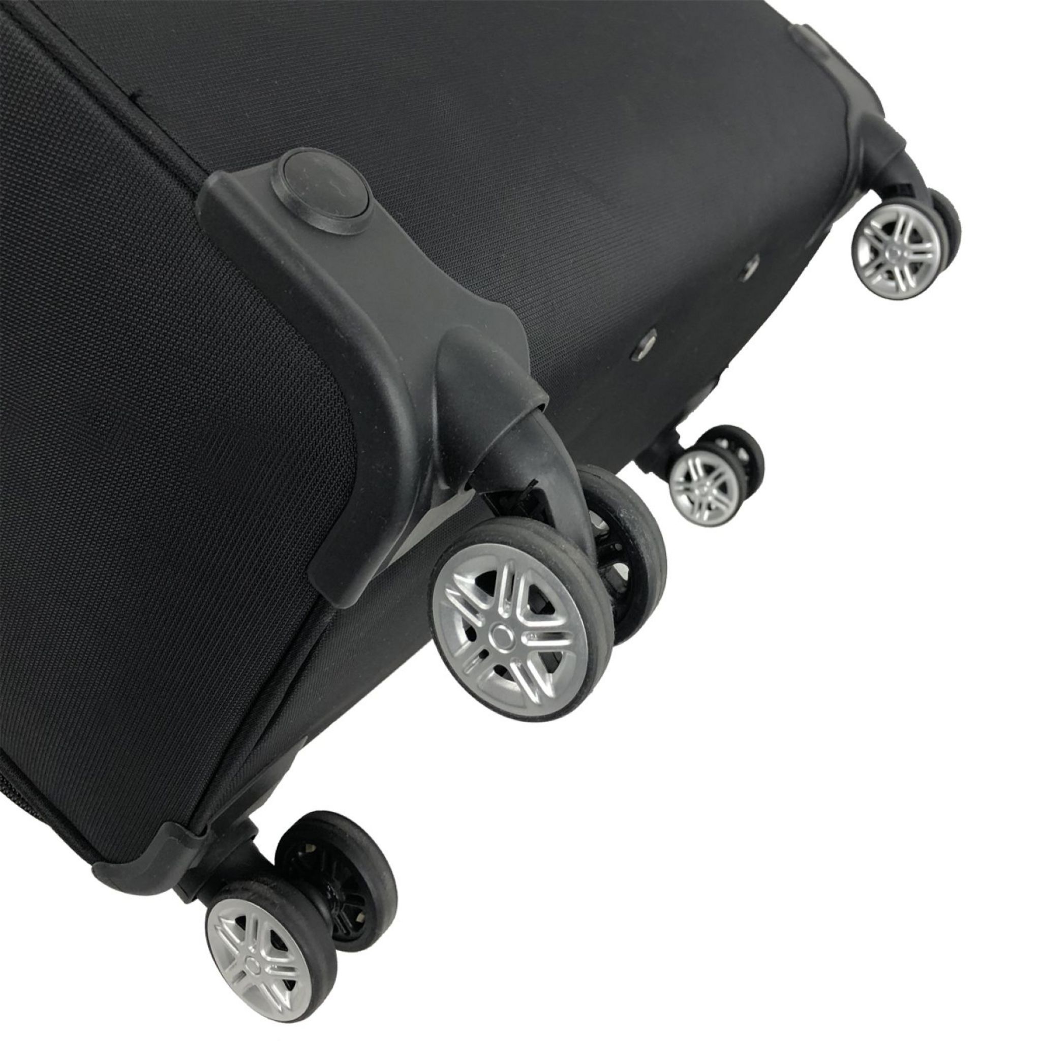 Voir la diapositive 7 : AIRPORT Grande Valise souple noire Perfeckto 75x46x27cm