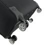 Voir la diapositive 7 : AIRPORT Grande Valise souple noire Perfeckto 75x46x27cm
