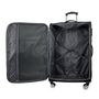Voir la diapositive 8 : AIRPORT Grande Valise souple noire Perfeckto 75x46x27cm