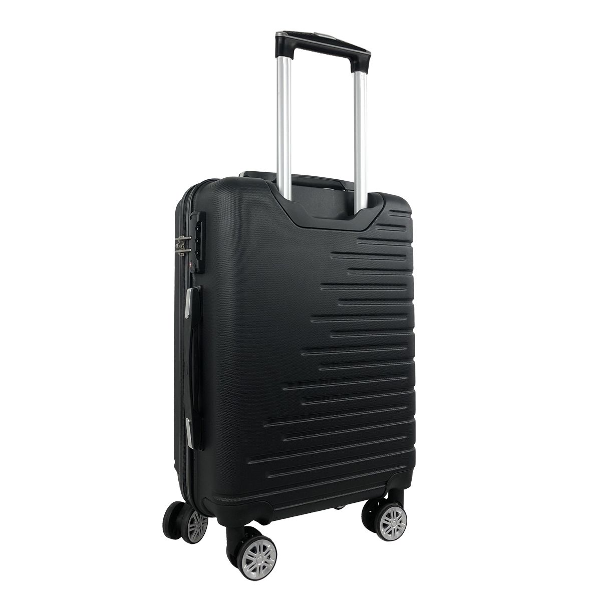 AIRPORT Valise cabine rigide noire Equalizer 55x36x21cm