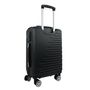 Voir la diapositive 4 : AIRPORT Valise cabine rigide noire Equalizer 55x36x21cm