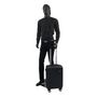Voir la diapositive 9 : AIRPORT Valise cabine rigide noire Equalizer 55x36x21cm
