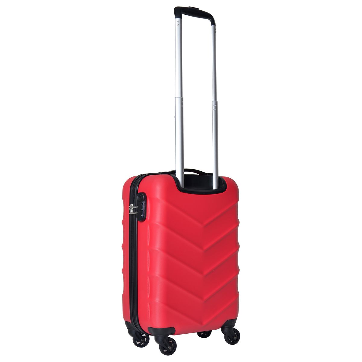 AIRPORT Valise cabine rigide rouge Originair 55x34x21cm