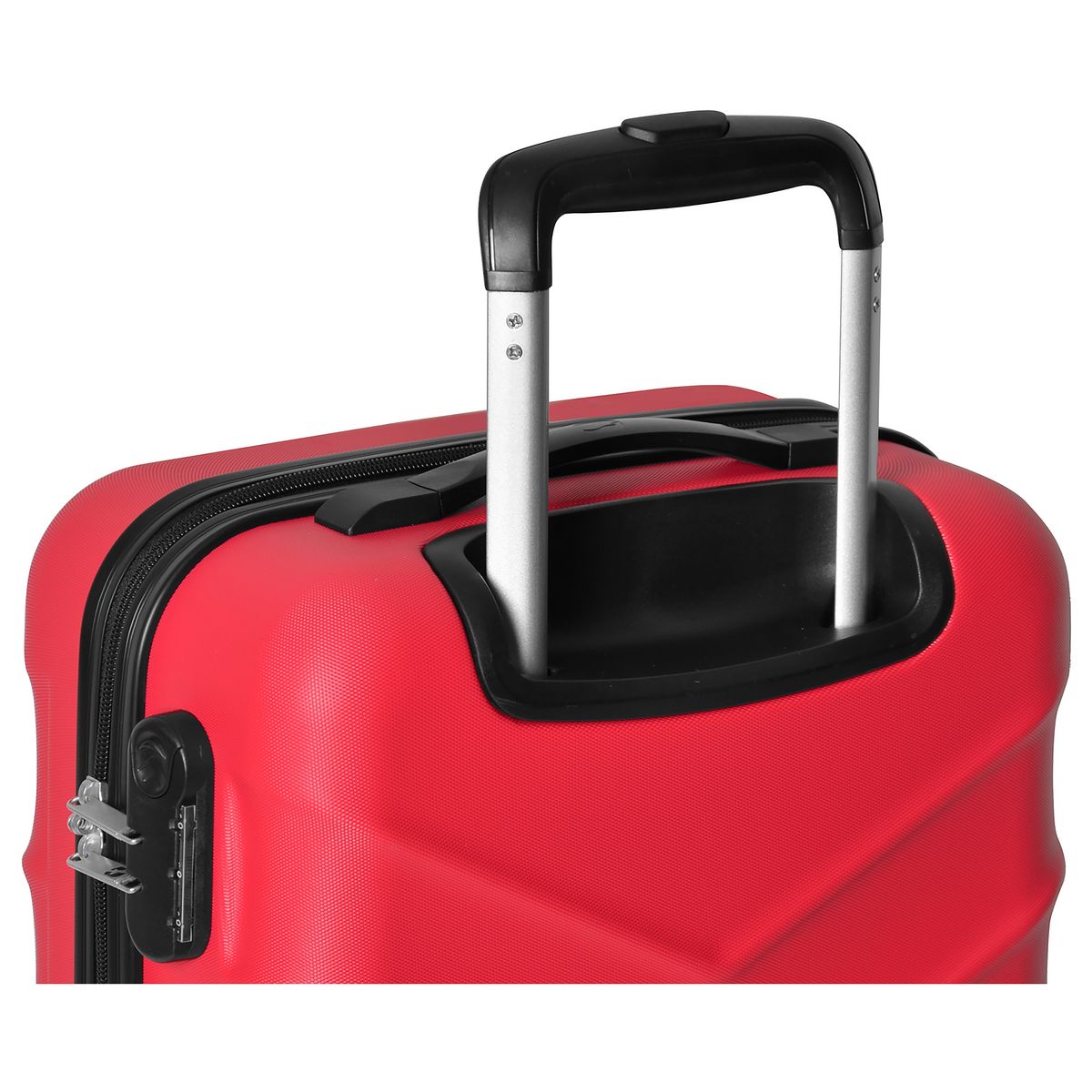 AIRPORT Valise cabine rigide rouge Originair 55x34x21cm