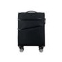 Voir la diapositive 2 : AIRPORT Valise cabine souple noire Perfeckto 55x35x20cm
