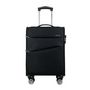 Voir la diapositive 3 : AIRPORT Valise cabine souple noire Perfeckto 55x35x20cm