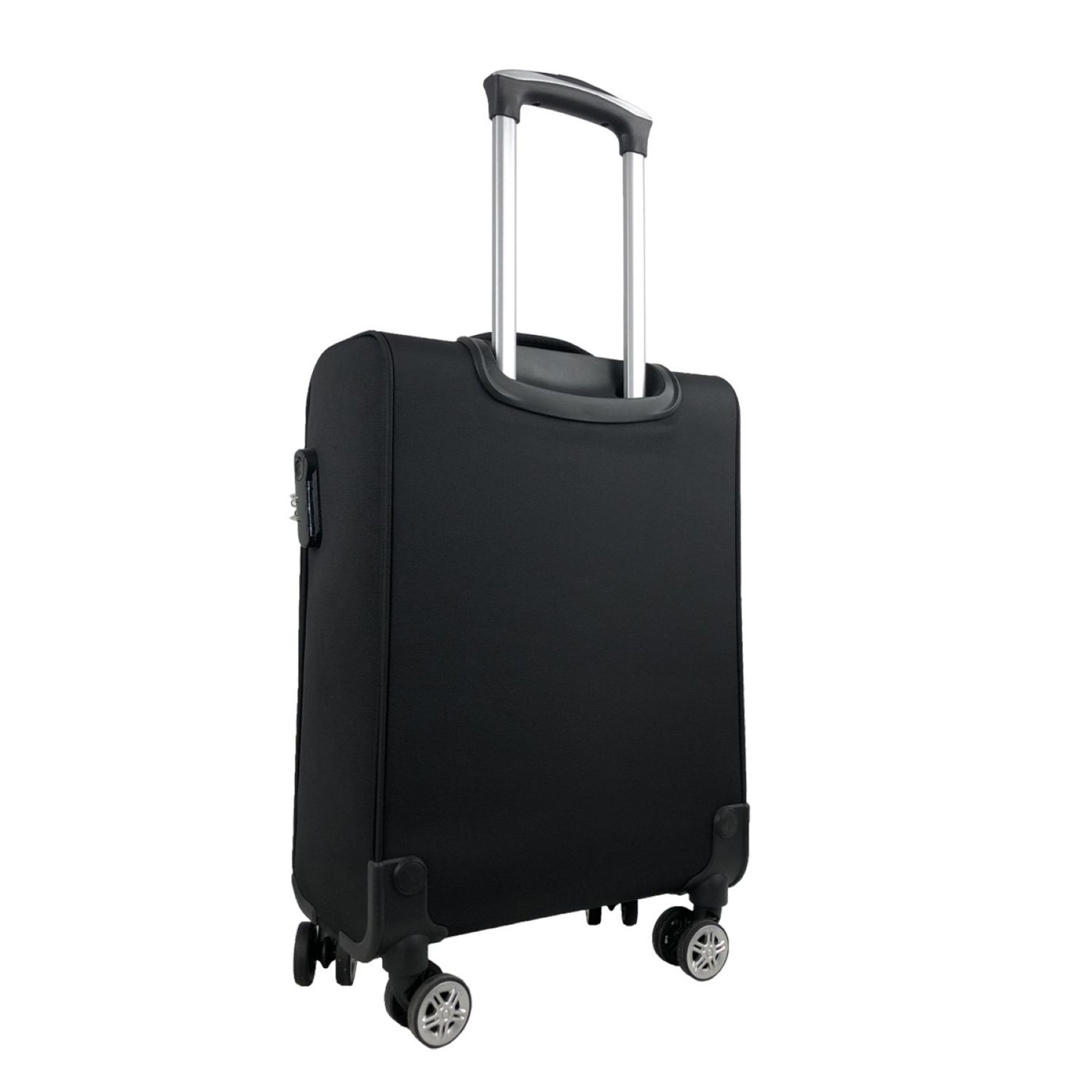 Voir la diapositive 4 : AIRPORT Valise cabine souple noire Perfeckto 55x35x20cm