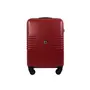 AIRPORT Valise cabine rigide rouge Sismik 50x34x20cm