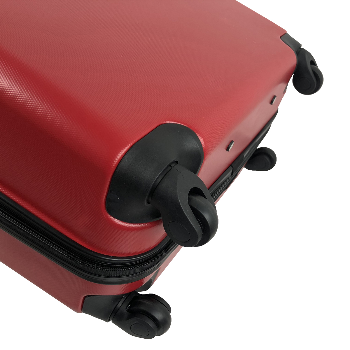 Voir la diapositive 7 : AIRPORT Valise cabine rigide rouge Sismik 50x34x20cm