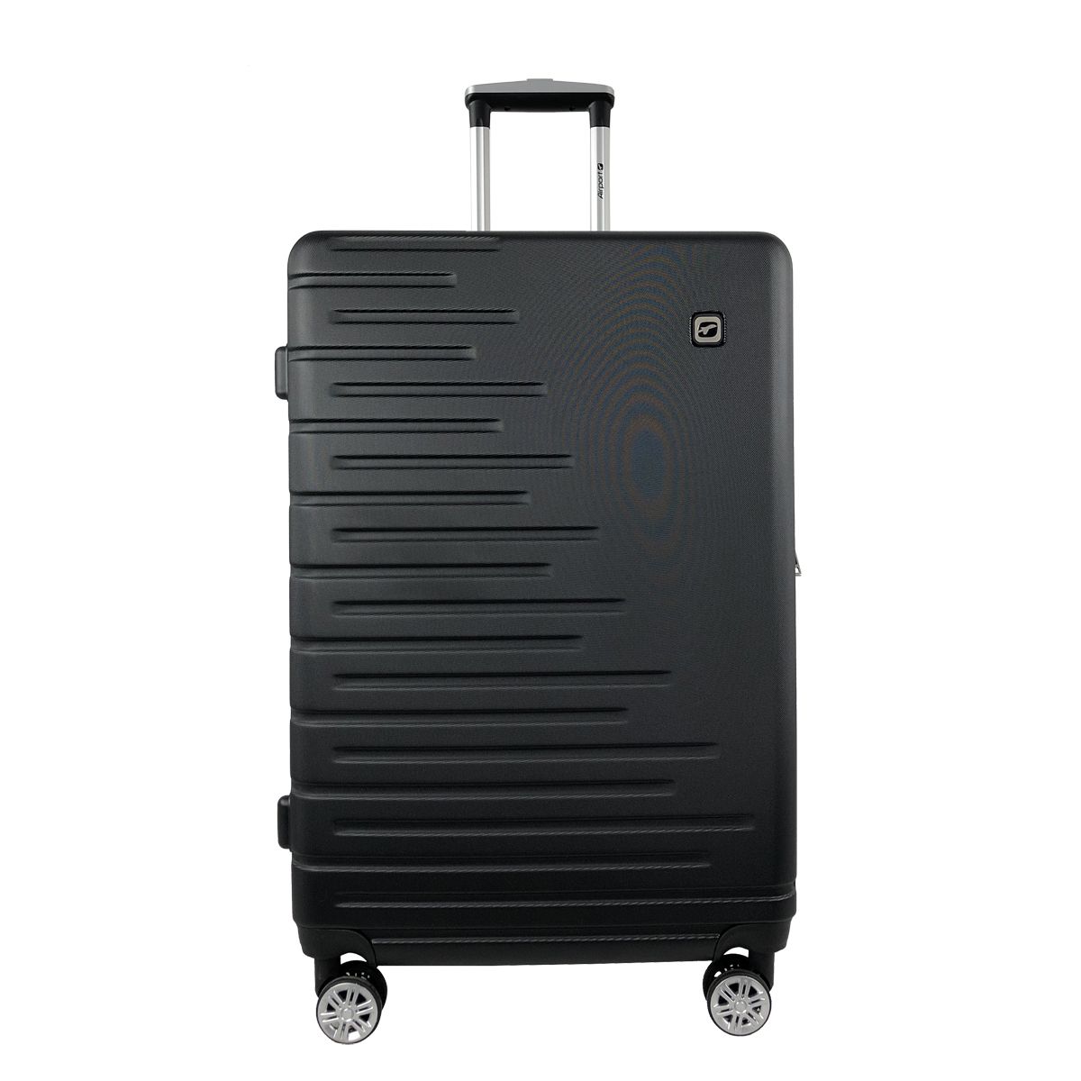 AIRPORT Grande Valise rigide noire Equalizer 76x50x29cm