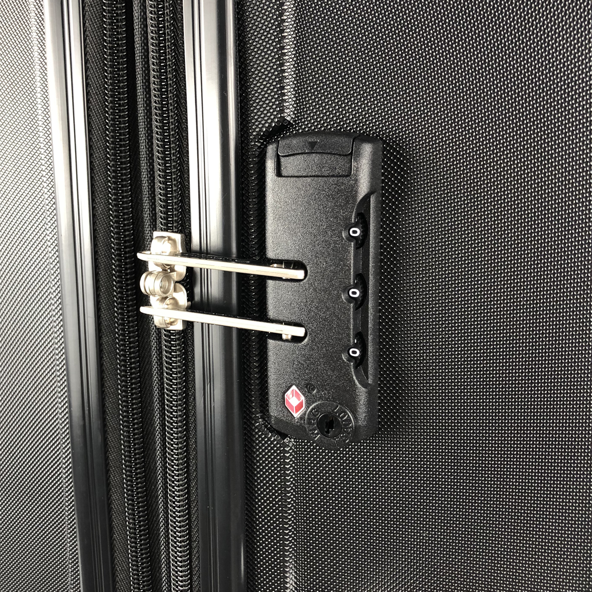 Voir la diapositive 8 : AIRPORT Valise ABS Equalizer 76cm 8 roues Extensible L - Noir