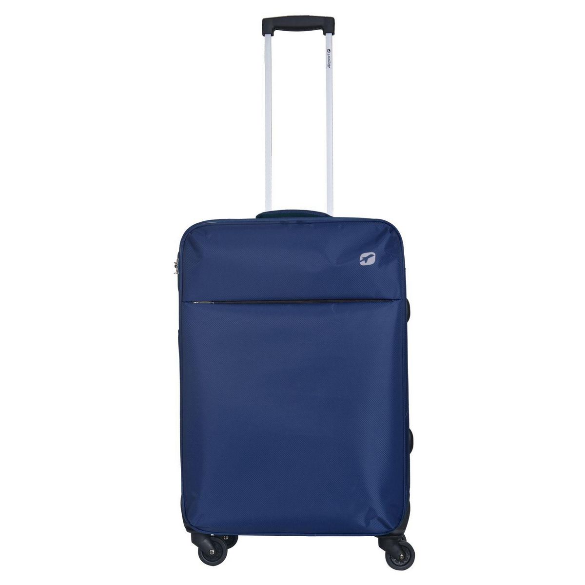AIRPORT Valise souple 65cm 4 roues FLYLINE - bleu foncé