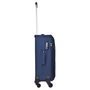 Voir la diapositive 4 : AIRPORT Valise souple 65cm 4 roues FLYLINE - bleu foncé
