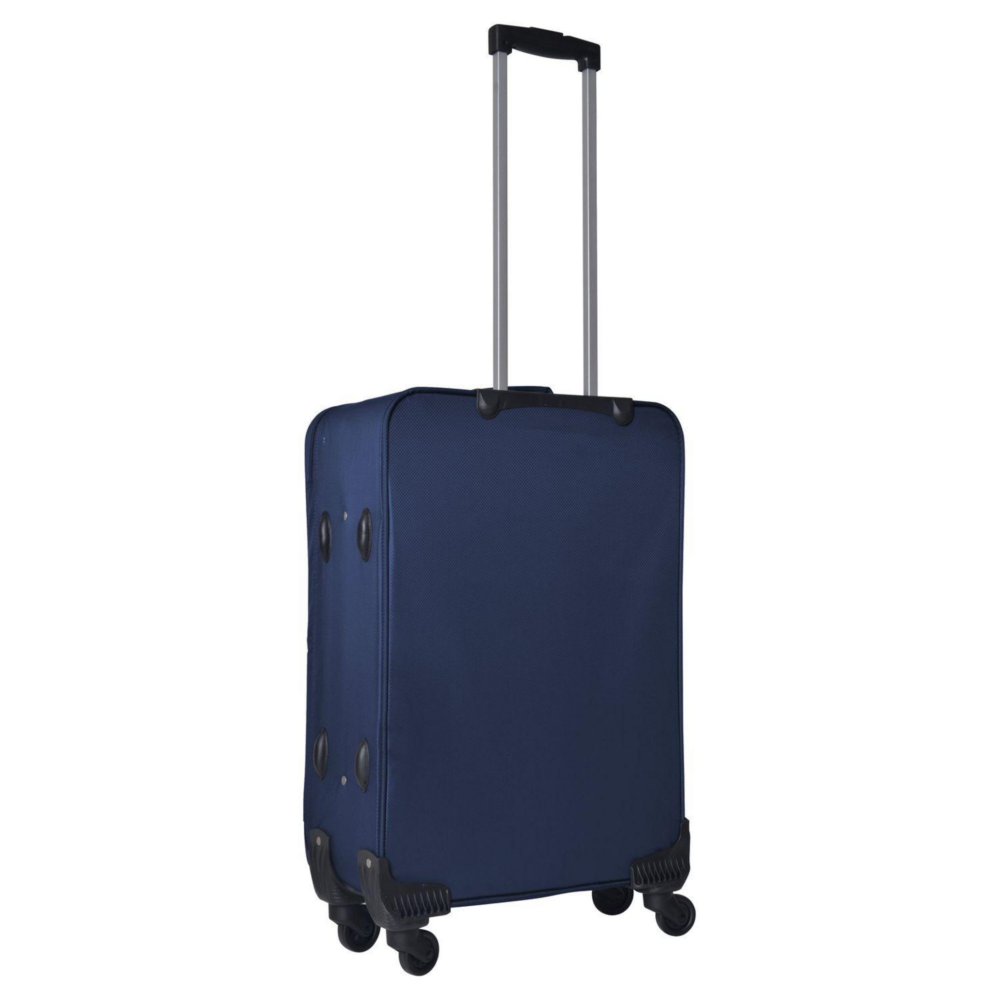 Voir la diapositive 5 : AIRPORT Valise souple 65cm 4 roues FLYLINE - bleu foncé