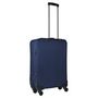 Voir la diapositive 5 : AIRPORT Valise souple 65cm 4 roues FLYLINE - bleu foncé