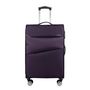 Voir la diapositive 2 : AIRPORT Valise souple violette Perfeckto 66x42x22cm