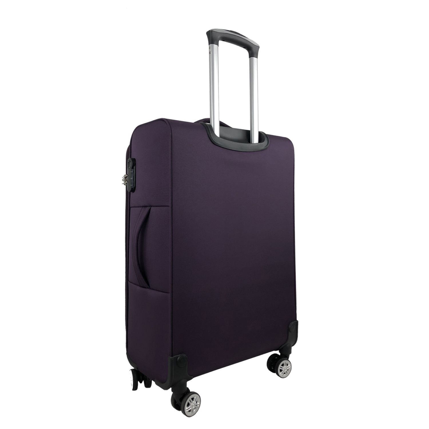 Voir la diapositive 4 : AIRPORT Valise souple violette Perfeckto 66x42x22cm