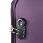 Voir la diapositive 5 : AIRPORT Valise souple violette Perfeckto 66x42x22cm