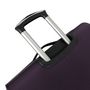 Voir la diapositive 6 : AIRPORT Valise souple violette Perfeckto 66x42x22cm