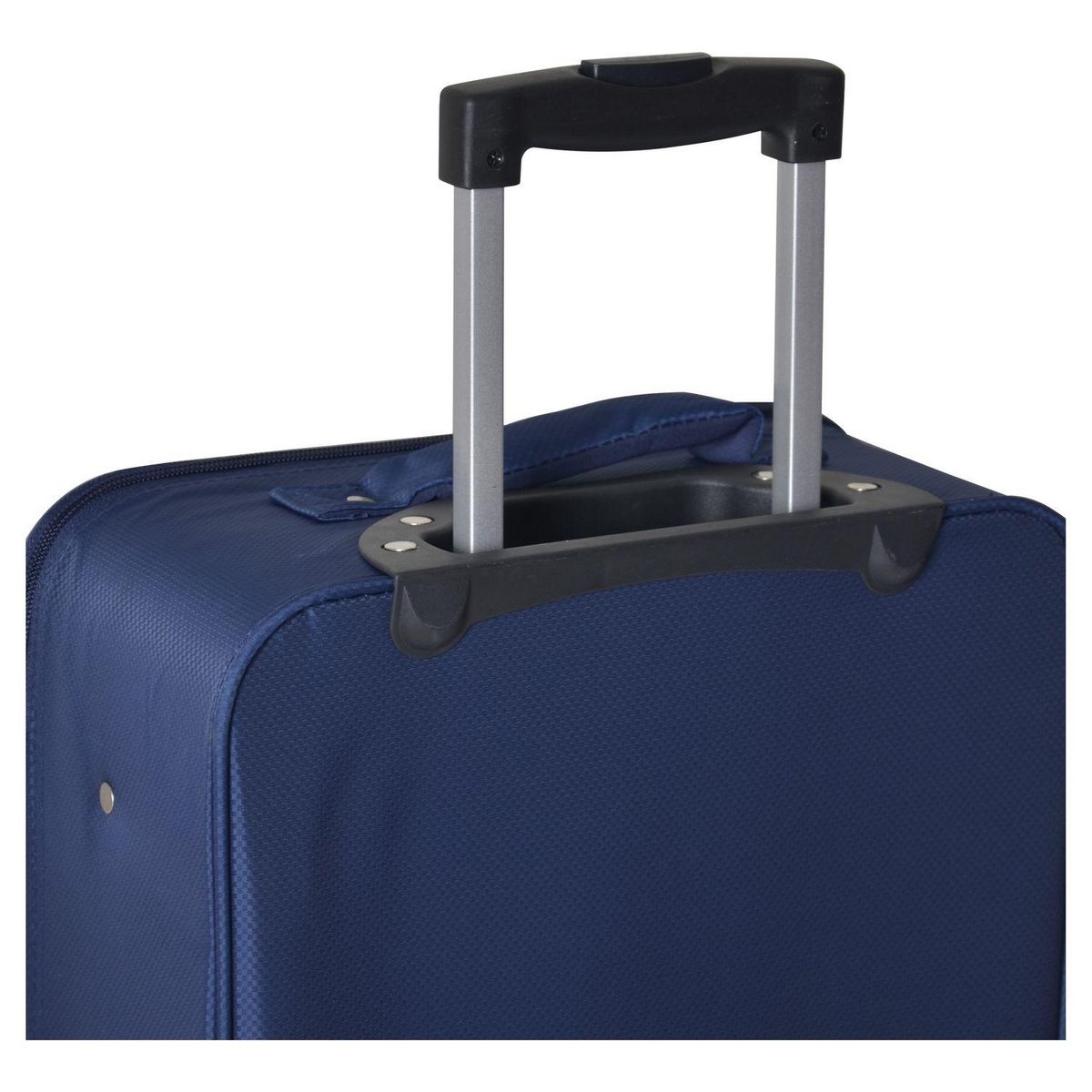 AIRPORT Valise cabine souple 55cm 4 roues FLYLINE - bleu foncé