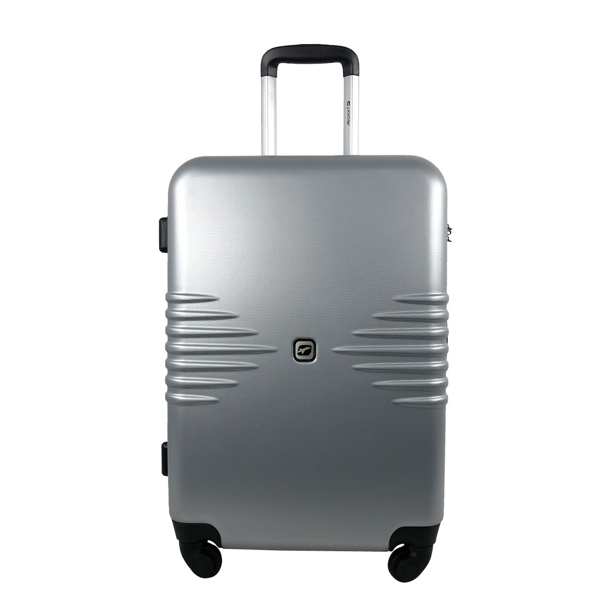 Voir la diapositive 2 : AIRPORT Valise rigide grise Sismik 50x34x20cm