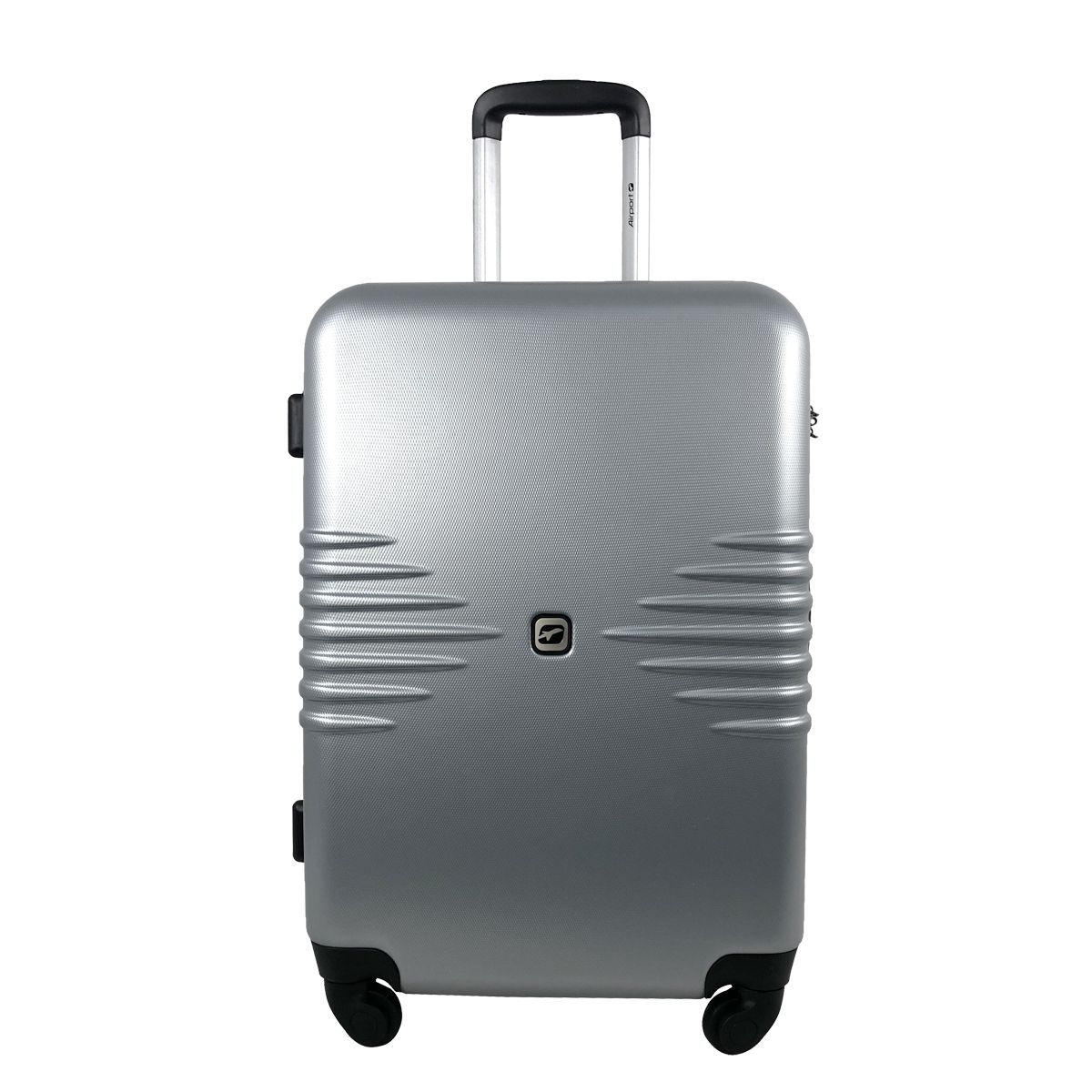 AIRPORT Valise rigide grise Sismik 50x34x20cm