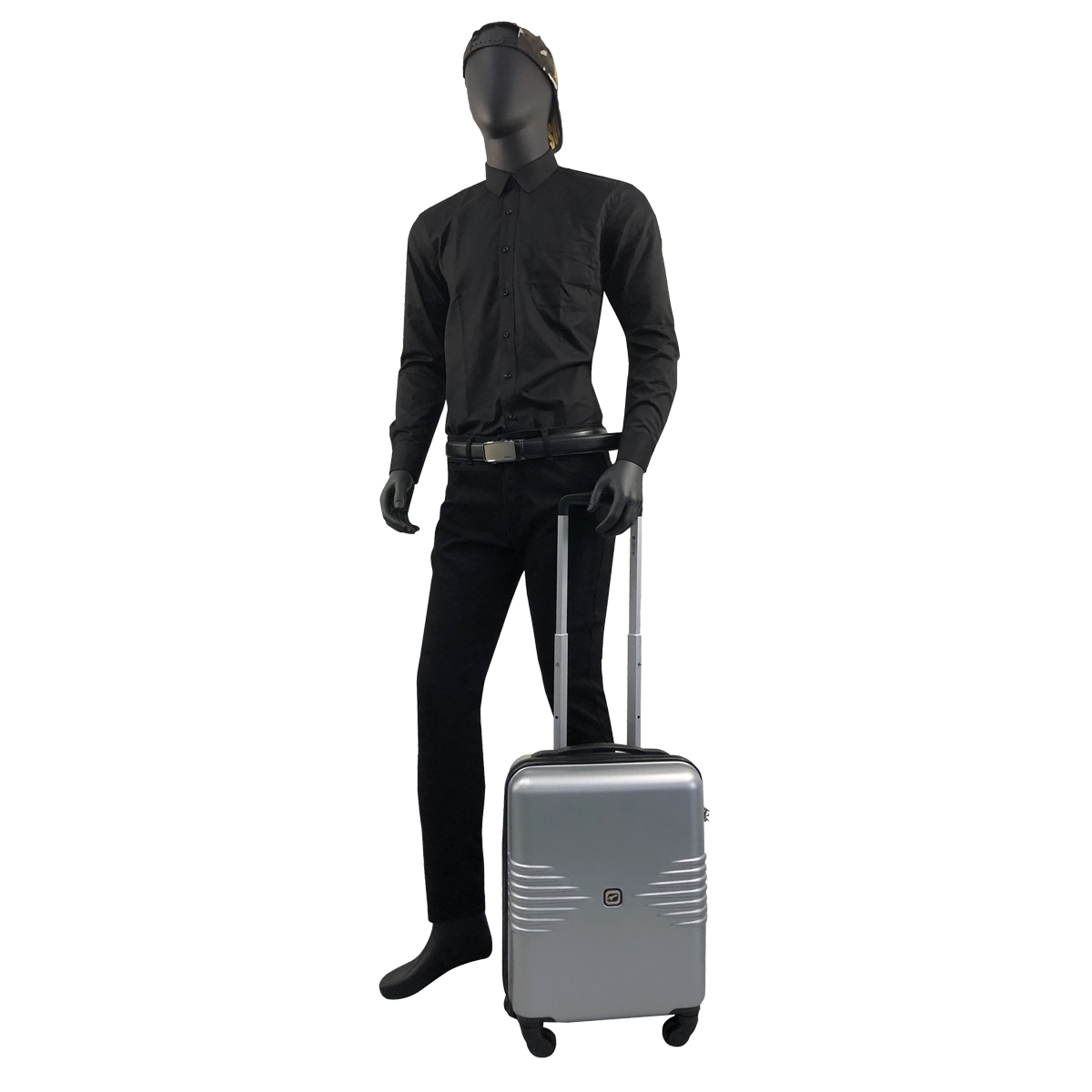 Voir la diapositive 9 : AIRPORT Valise rigide grise Sismik 50x34x20cm