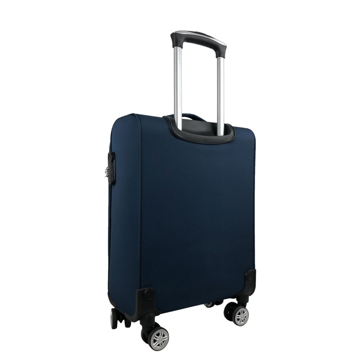 AIRPORT Valise cabine souple bleue foncé Perfeckto 55x35x20cm