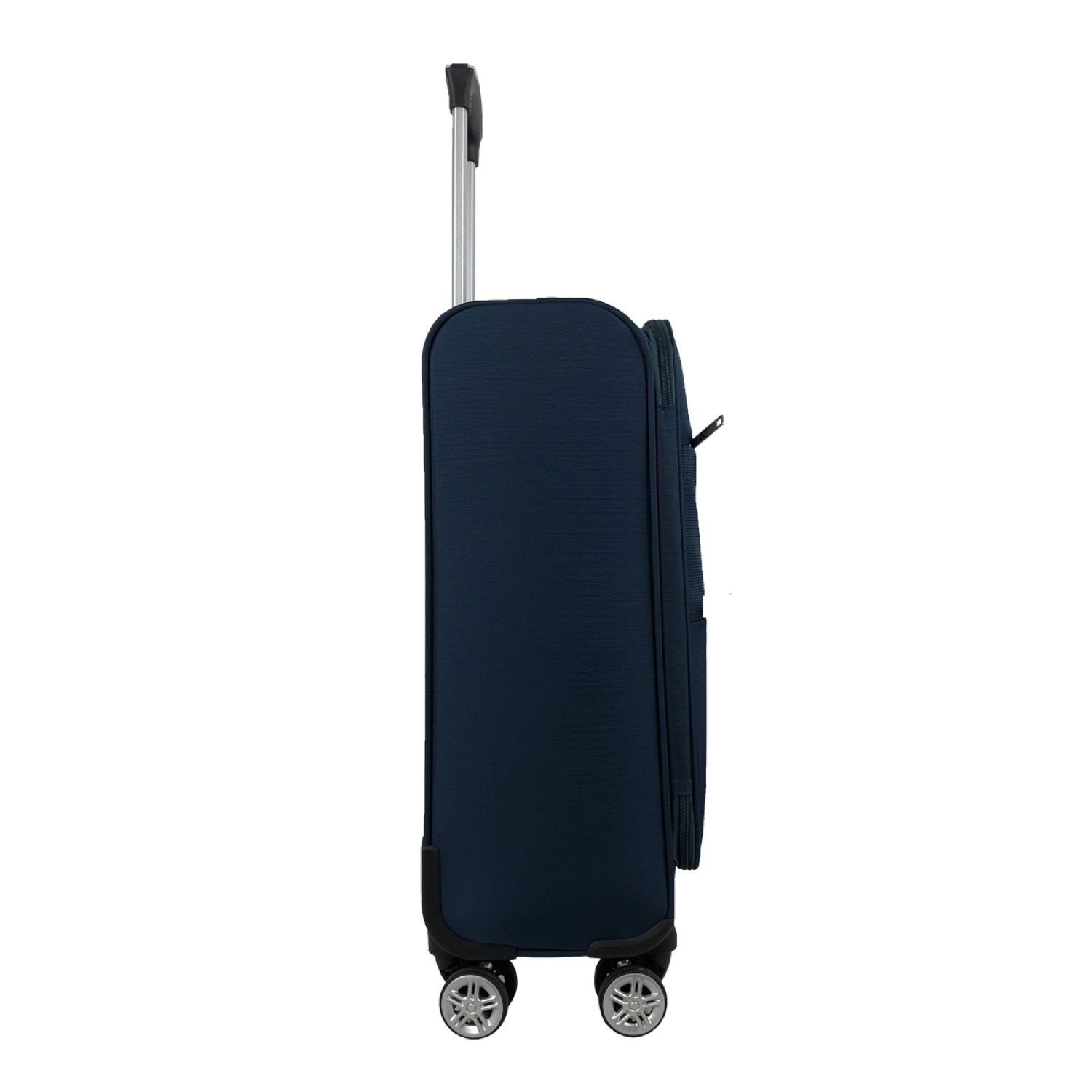 Voir la diapositive 5 : AIRPORT Valise cabine souple bleue foncé Perfeckto 55x35x20cm