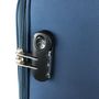 Voir la diapositive 6 : AIRPORT Valise cabine souple bleue foncé Perfeckto 55x35x20cm