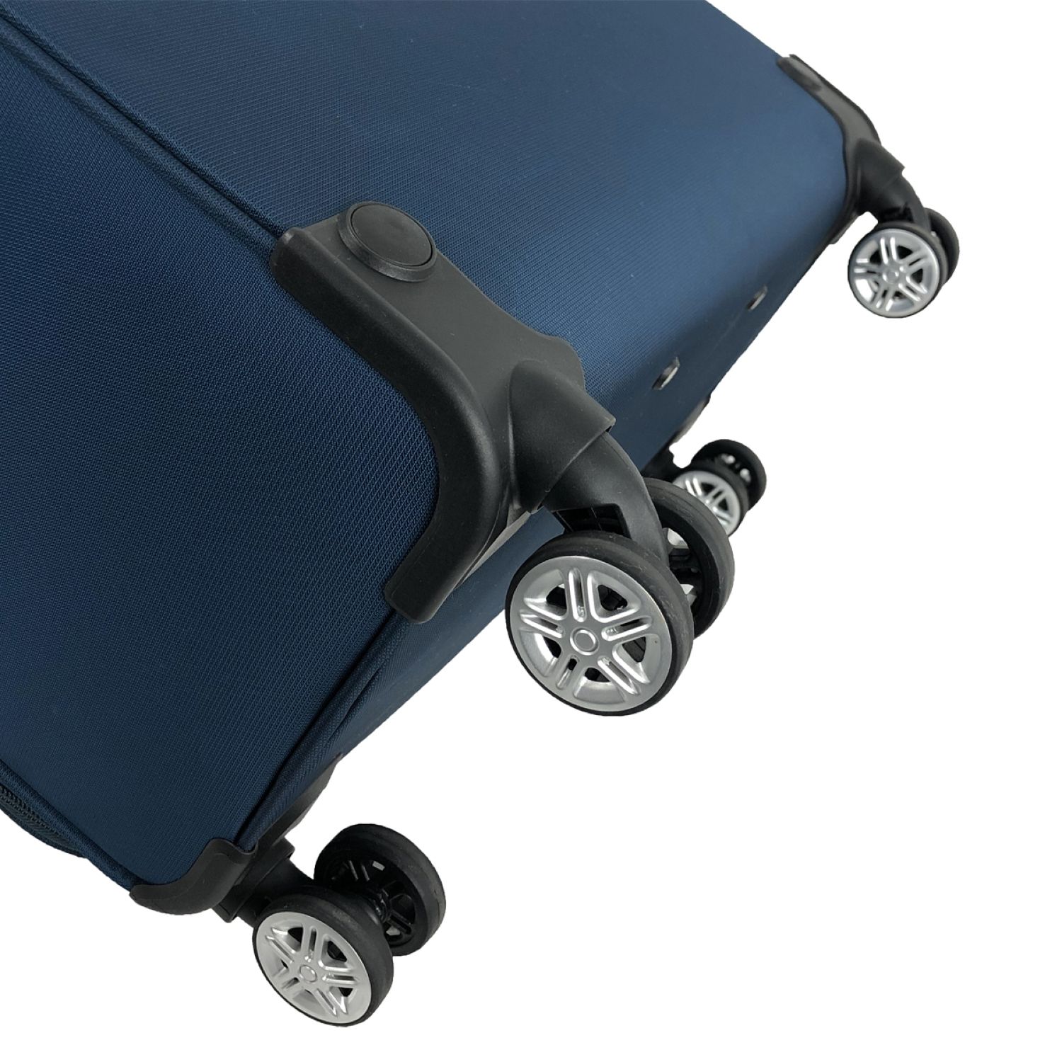 Voir la diapositive 8 : AIRPORT Valise cabine souple bleue foncé Perfeckto 55x35x20cm