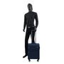 Voir la diapositive 10 : AIRPORT Valise cabine souple bleue foncé Perfeckto 55x35x20cm