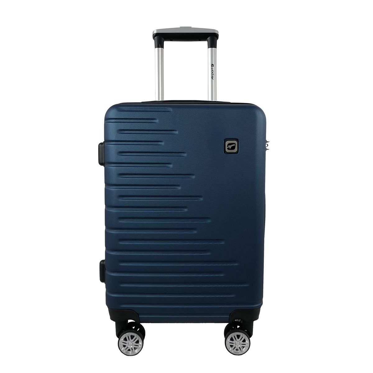 AIRPORT Valise cabine rigide bleue Equalizer 55x36x21cm