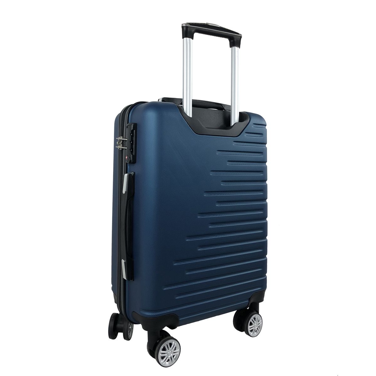 AIRPORT Valise cabine rigide bleue Equalizer 55x36x21cm