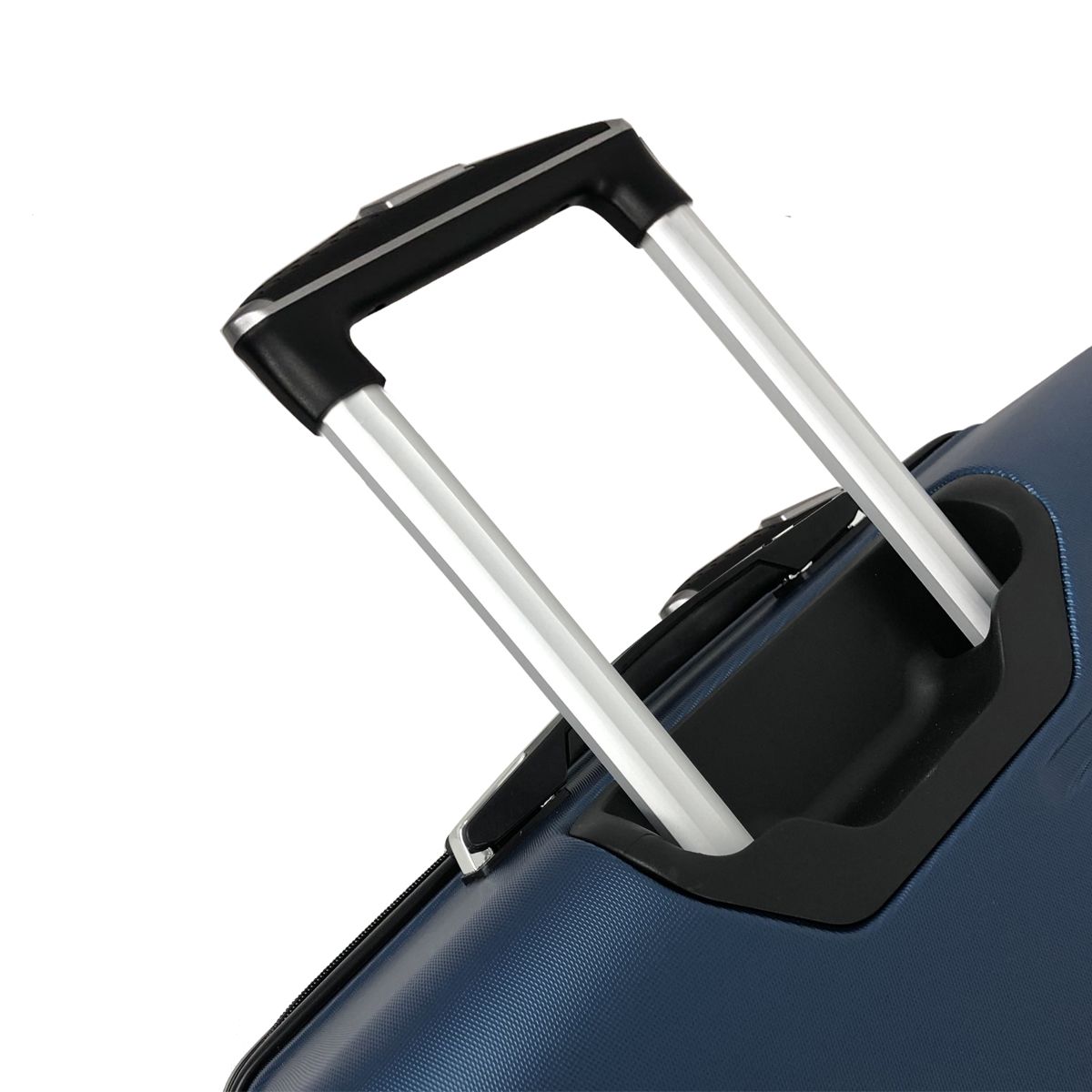 AIRPORT Valise cabine rigide bleue Equalizer 55x36x21cm