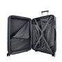 Voir la diapositive 8 : AIRPORT Valise cabine rigide bleue Equalizer 55x36x21cm