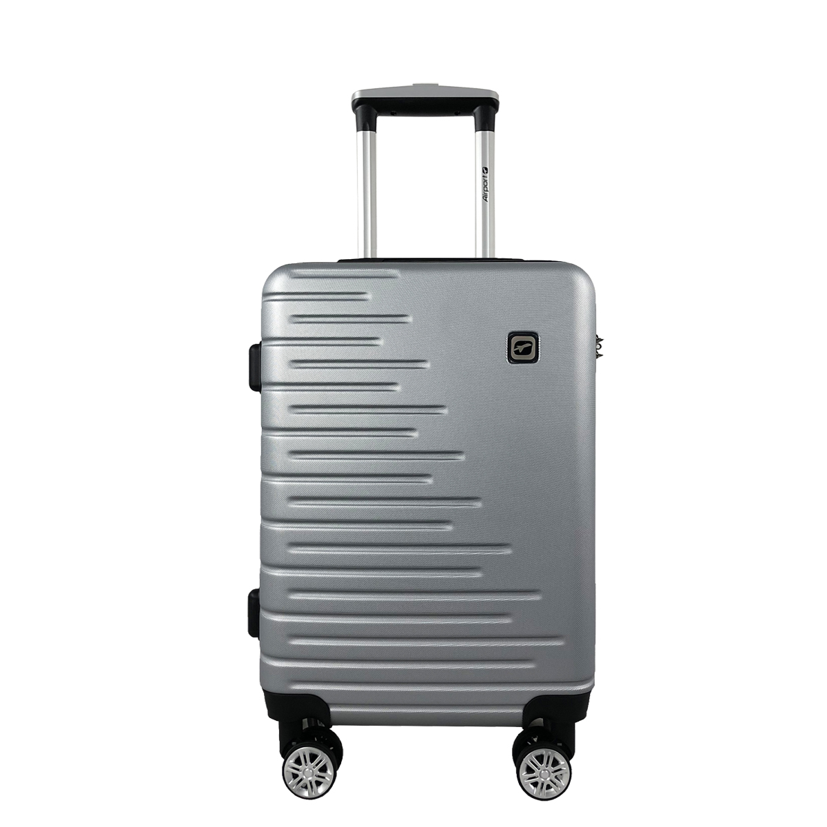 Voir la diapositive 2 : AIRPORT Valise cabine rigide grise Equalizer 55x36x21cm