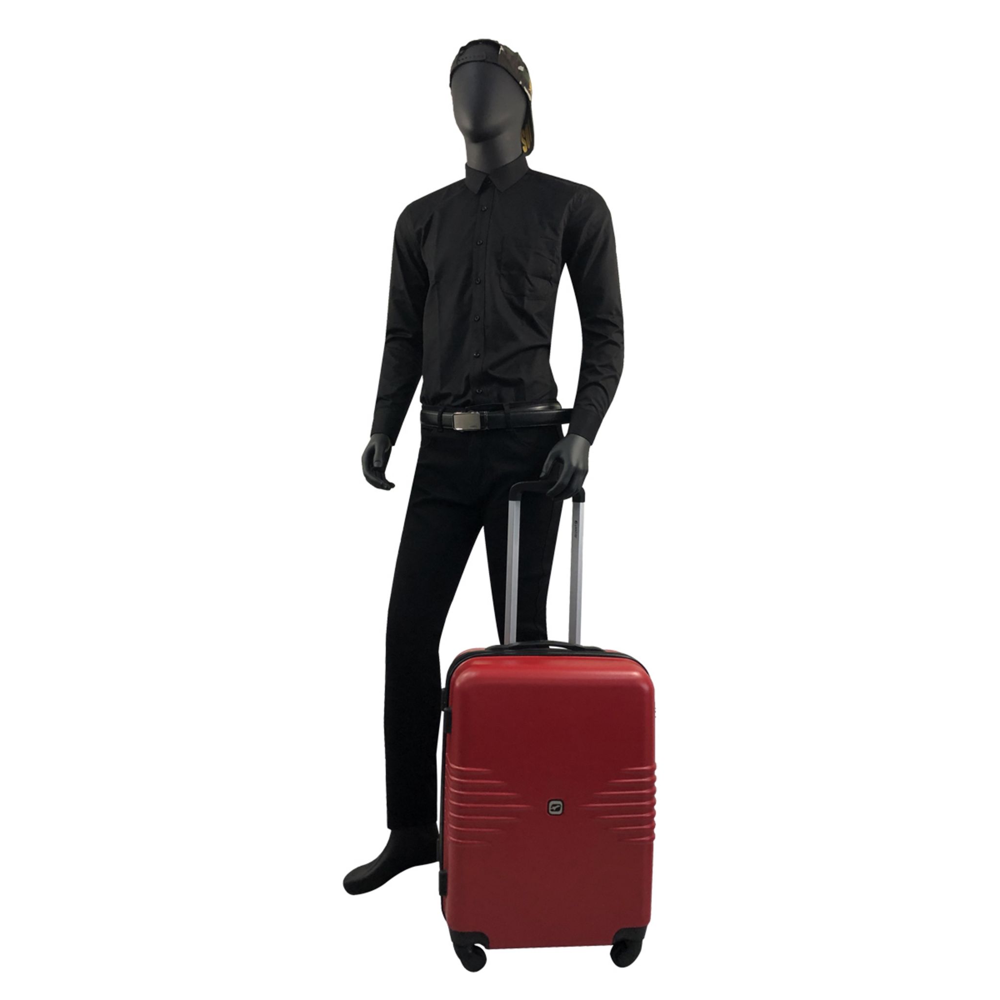 Voir la diapositive 9 : AIRPORT Valise rigide rouge Sismik 61x41x25cm