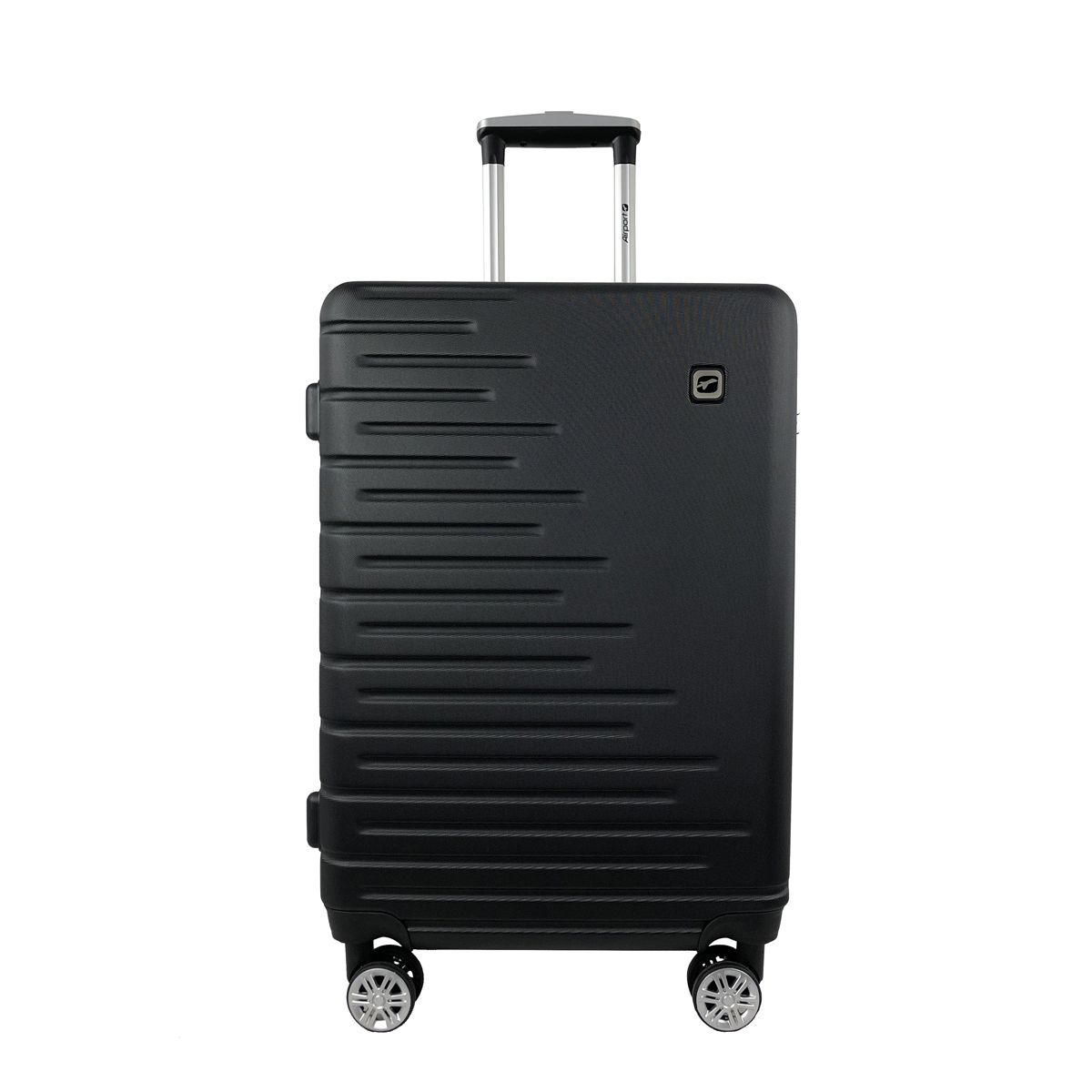 AIRPORT Valise rigide noire Equalizer 66x44x25cm