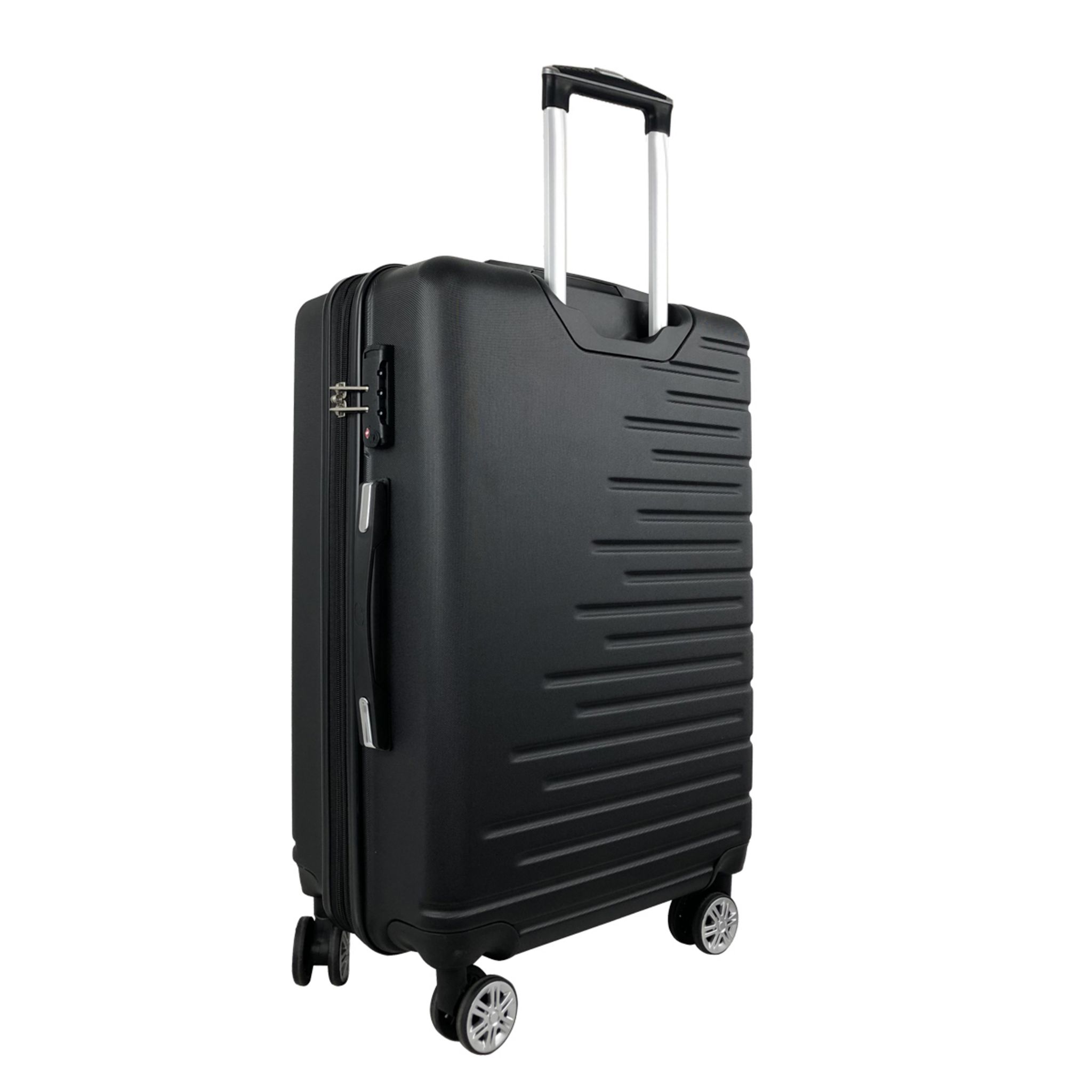 Voir la diapositive 4 : AIRPORT Valise ABS Equalizer 66cm 8 roues Extensible M - Noir