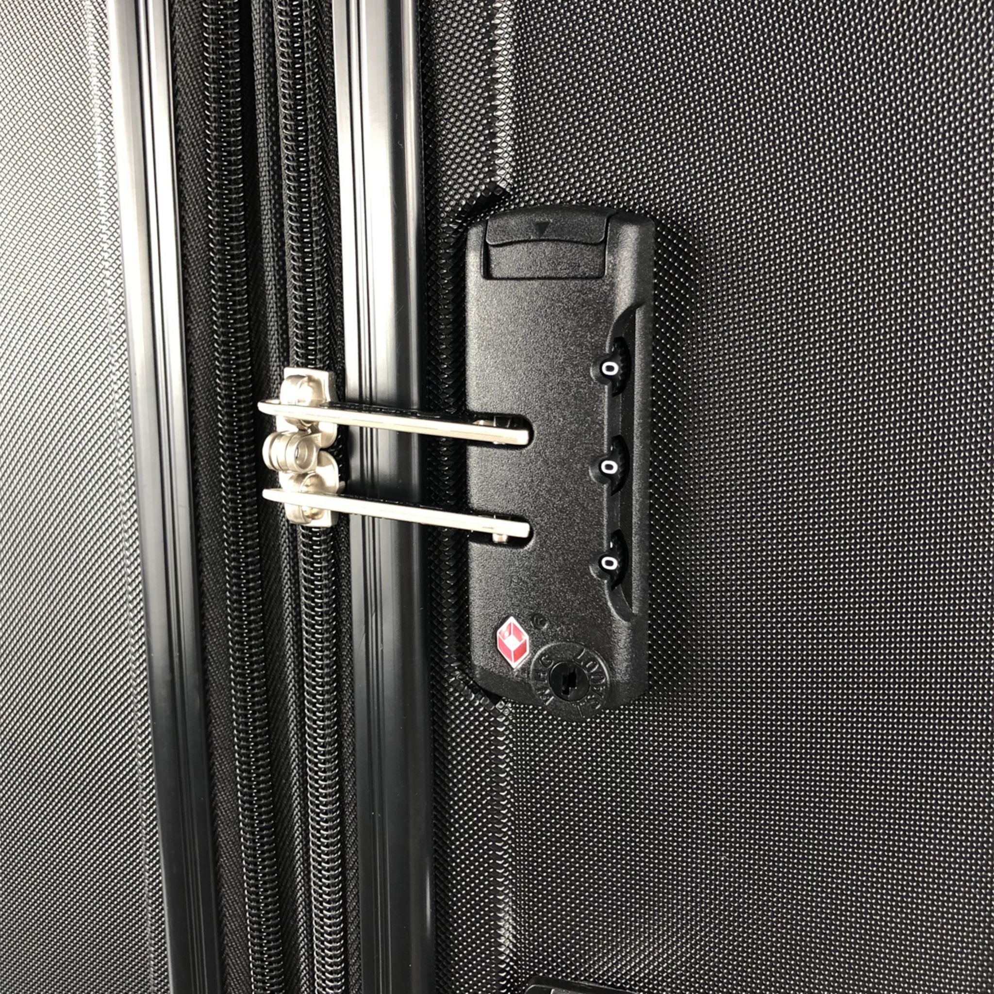 Voir la diapositive 8 : AIRPORT Valise ABS Equalizer 66cm 8 roues Extensible M - Noir