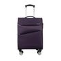 Voir la diapositive 3 : AIRPORT Valise cabine souple violette Perfeckto 55x35x20cm