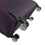 Voir la diapositive 8 : AIRPORT Valise cabine souple violette Perfeckto 55x35x20cm
